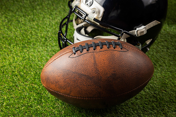 view-american-football-ball